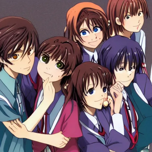 Image similar to The Melancholy of Haruhi Suzumiya