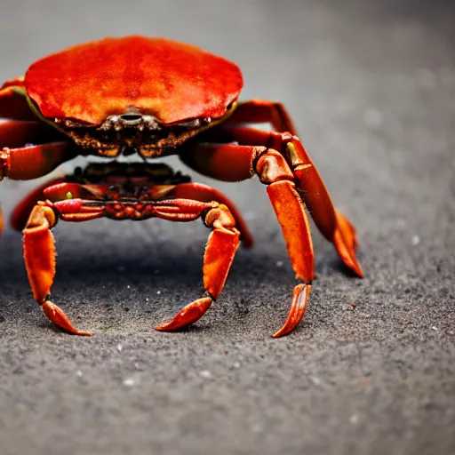 Image similar to an elderly humanoid crab, canon eos r 3, f / 1. 4, iso 2 0 0, 1 / 1 6 0 s, 8 k, raw, unedited, symmetrical balance, in - frame