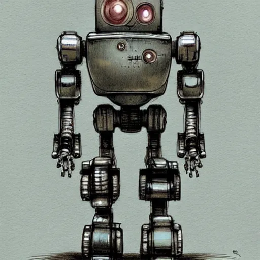 Image similar to robot by jean - baptiste monge