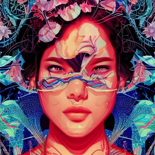 Image similar to tristan eaton, victo ngai, artgerm, perfect princess