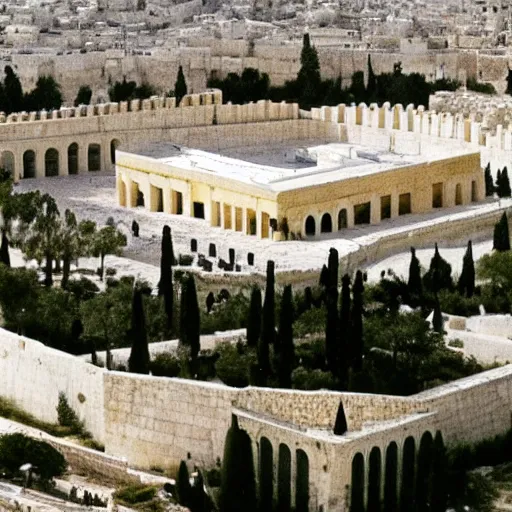 Image similar to the third temple in jerusalem