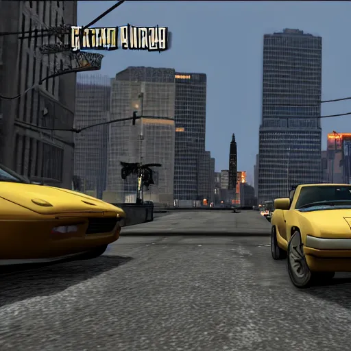 Image similar to Grand theft auto 3 remastered 4K quality