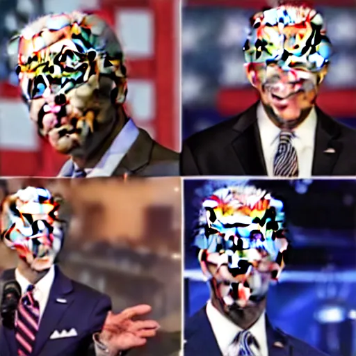 Image similar to biden in league, videogame