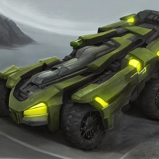 Image similar to concept art prometheus halo vehicles