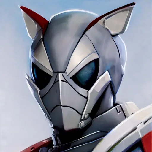 Image similar to greg manchess portrait painting of armored spiderman ultraman grey fox from metal gear cyborg gay japanese - american hybrid as overwatch character, medium shot, asymmetrical, profile picture, organic painting, sunny day, matte painting, bold shapes, hard edges, street art, trending on artstation, by huang guangjian and ail elvgren and sachin teng