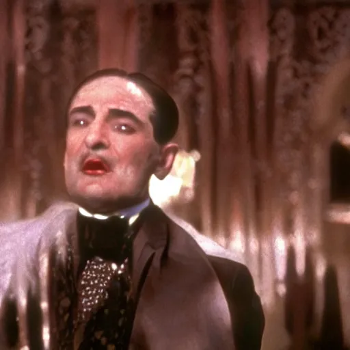 Prompt: a film still of Diavolo in ''Once upon a time in America''(1984)