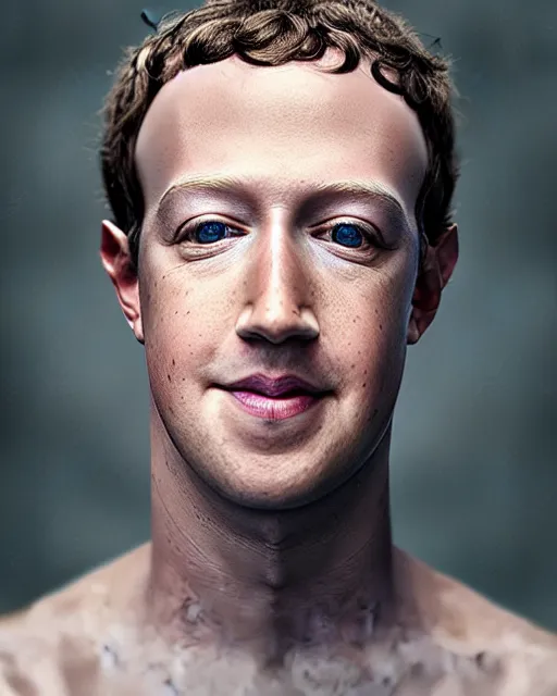 Prompt: mark zuckerberg wearing water as water made of water with the face of mark zuckberg, award winning stunning water photography, extremely detailed, artstation, 8 k, sensual lighting, incredible art, wlop, artgerm
