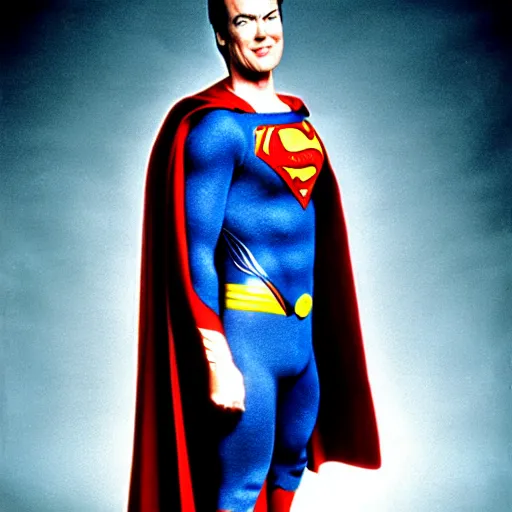 Prompt: uhd candid photo of michael keaton as superman, surrounded by nuts. correct face. photo by annie leibowitz.