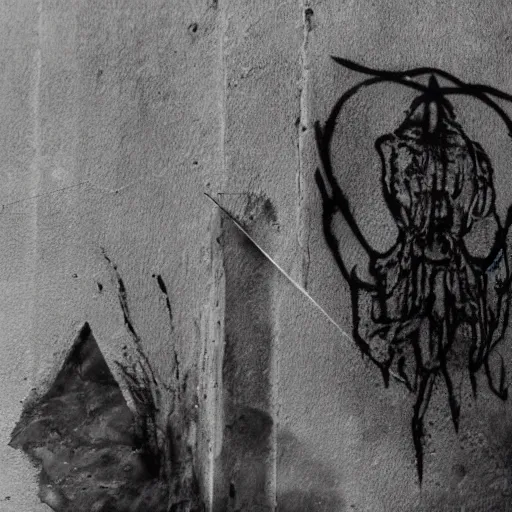 Image similar to satan worshippers have been reported in the area and strange symbols have been found scrawled in blood on the walls of the local church. the town is in a panic and no one knows what to do. then, one night, the church bells start ringing on their own and people start disappearing