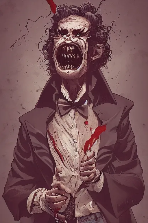 Image similar to count chocula in sleepy hollow, full body, big two toned eyes, teeth gritted, horror, intricate details, cinematic, epic, realistic, anatomy, tomer hanuka, uplight, artstation, photorealistic, scary