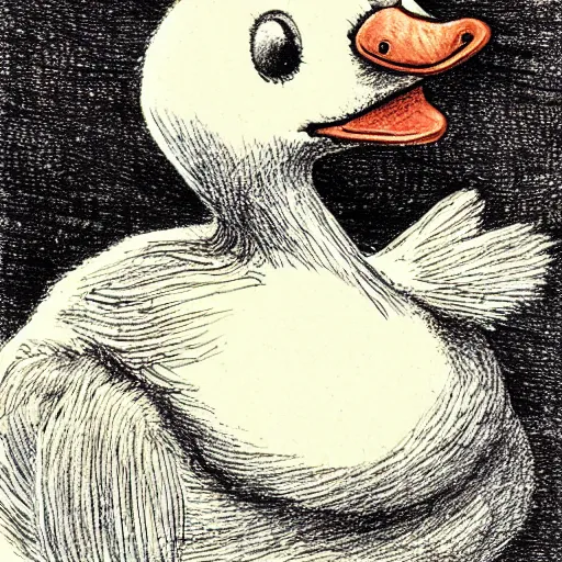 Cute duck by HridyaKa on DeviantArt