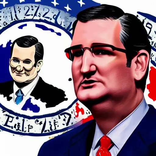 Image similar to ted cruz zodiac killer