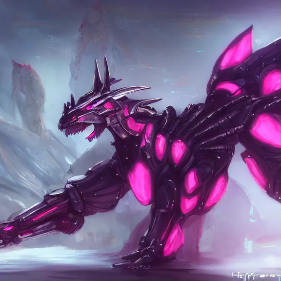 Image similar to very close up foot pov shot, hyperdetailed elegant beautiful stunning anthropomorphic mecha female dragon showing sharp claws close up to camera, hot foot pov, giantess, soft pads, sharp silver armor, fuchsia skin, anthro dragon art, warframe destiny fanart, paw art, furry paws, furaffinity, deviantart, octane, ekasportal