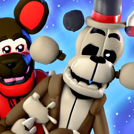 TheSunsetDude on X: C4D Fnaf: Fnaf 1 realistic animatronics   / X