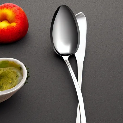 Image similar to a combination of spoon, fork and knife, highly detailed, award winning concept