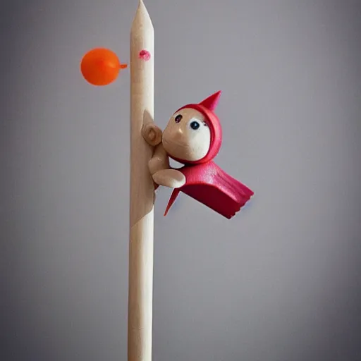 Prompt: fisher price bat with nails, full photo, photography, realistic