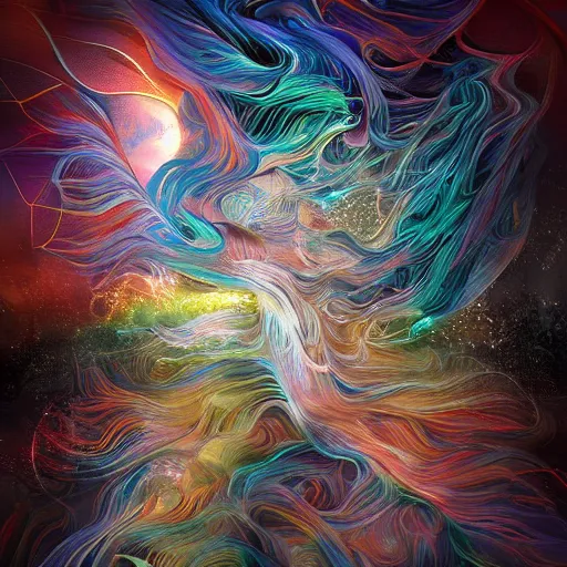 Image similar to dreams dreaming of dreams, digital art, highly detail, moving, beautiful