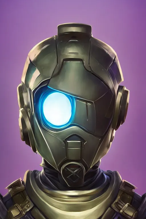 Image similar to epic mask helmet robot ninja portrait stylized as fornite style game design fanart by concept artist gervasio canda, behance hd by jesper ejsing, by rhads, makoto shinkai and lois van baarle, ilya kuvshinov, rossdraws global illumination radiating a glowing aura global illumination ray tracing hdr render in unreal engine 5