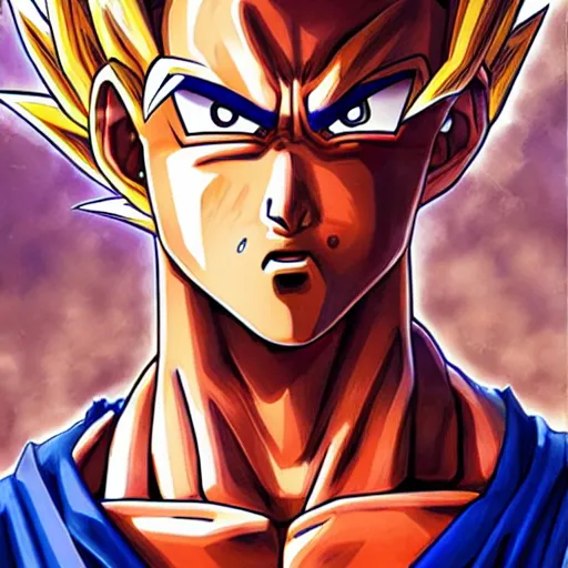 Son Goku Cool Streetwear Handsome Anime Character Photographic