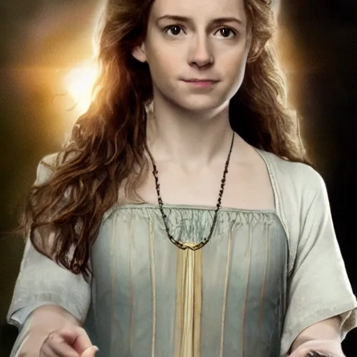 Image similar to hermione granger as galadriel