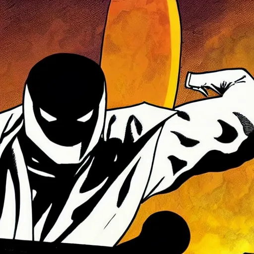 Prompt: moon knight tv series