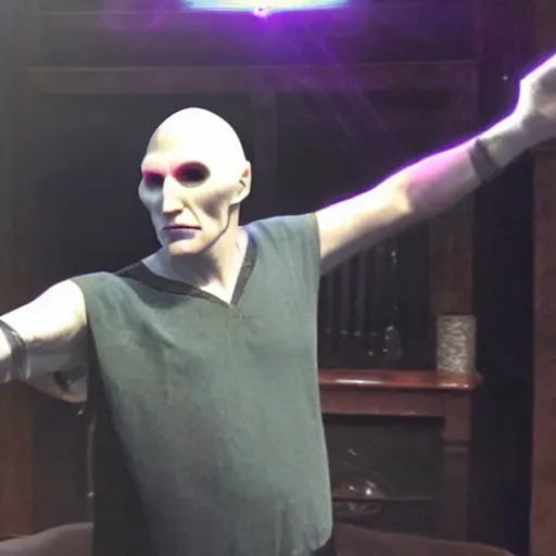 Image similar to photo of voldemort playing darts