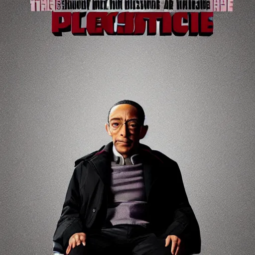 Prompt: Giancarlo Esposito as Professor X. Movie poster