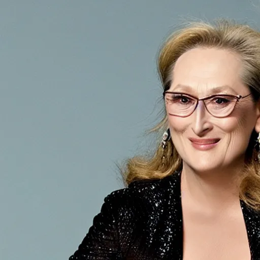 Prompt: a photo of Meryl Streep