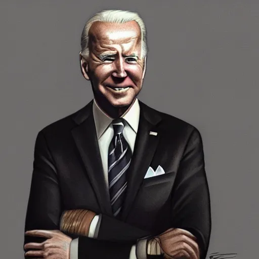 Image similar to joe biden charicature, pixar, dramatic lighting, cinematic, establishing shot, extremly high detail, photorealistic, cinematic lighting, artstation, style by James Gurney