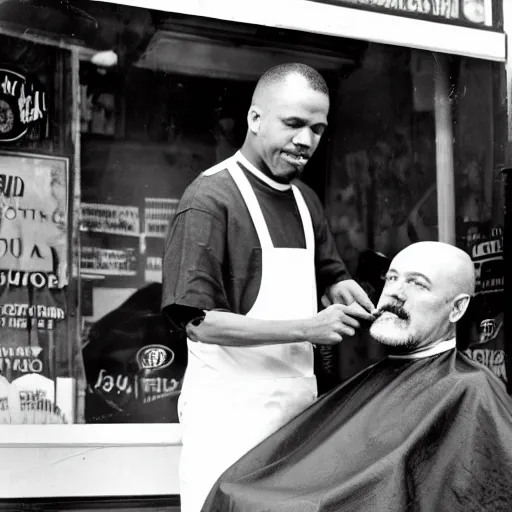 Image similar to floyd the barber longs for the good old days