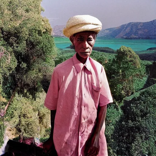 Prompt: a portrait of a character in a scenic environment by Alex Webb