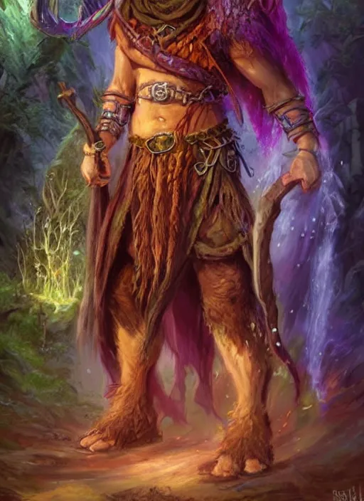 Image similar to druid, dndbeyond, bright, colourful, realistic, dnd character portrait, full body, pathfinder, pinterest, art by ralph horsley, dnd, rpg, lotr game design fanart by concept art, behance hd, artstation, deviantart, hdr render in unreal engine 5