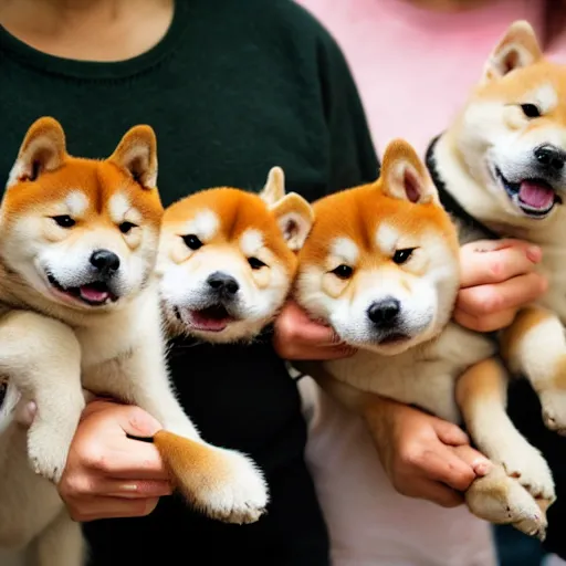 Prompt: shiba inu holding club in hands, ( eos 5 ds r, iso 1 0 0, f / 8, 1 / 1 2 5, 8 4 mm, postprocessed, sharp )