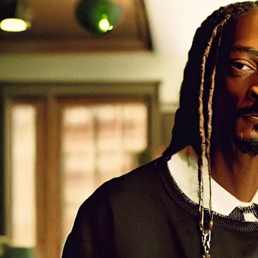 Image similar to movie still of Snoop Dogg as Blade