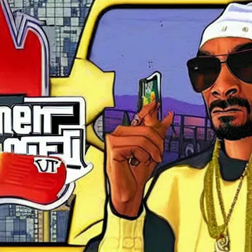 Image similar to a still of snoop dogg in gta v