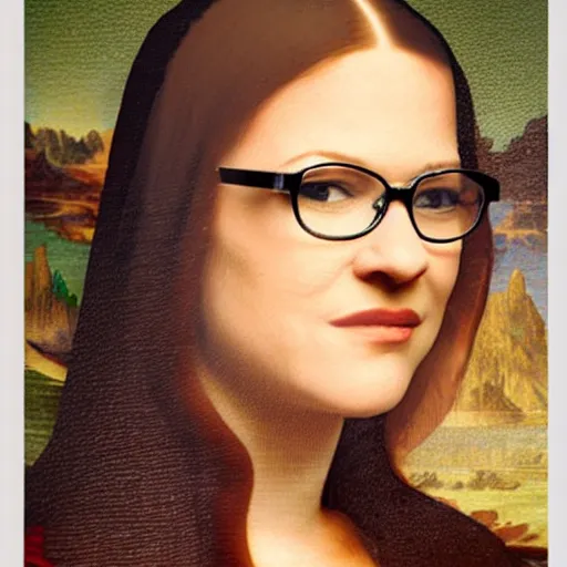 Prompt: mona lisa loeb