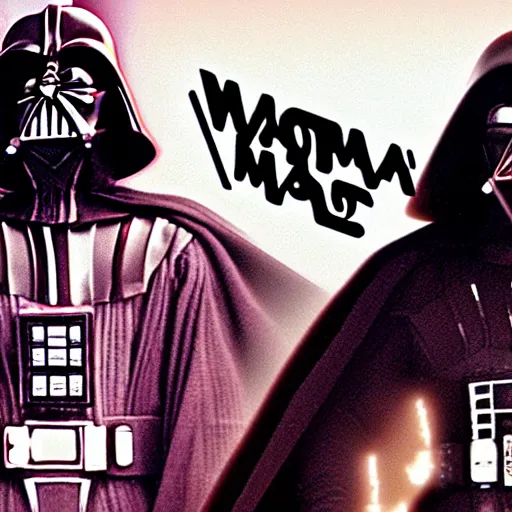 Image similar to yo mama in Darth Vader