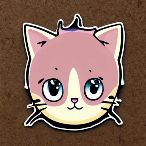 Prompt: kawaii cat, chibi style, japanese style, kitten, pastel colors, cat sticker, neko