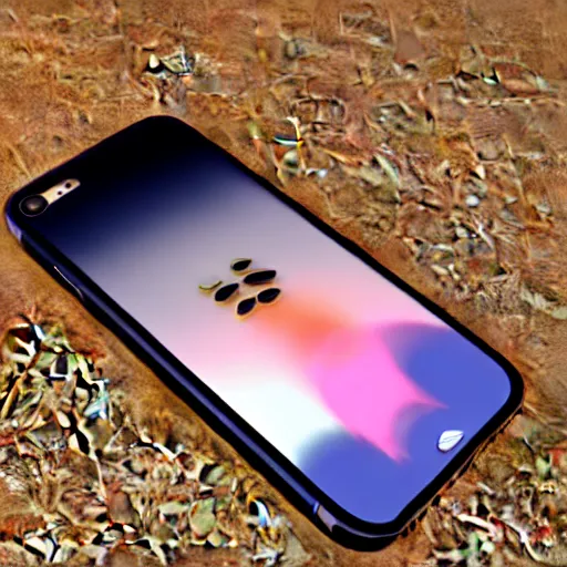 Image similar to 3d render of the new iPhone 29 with its 10 cameras