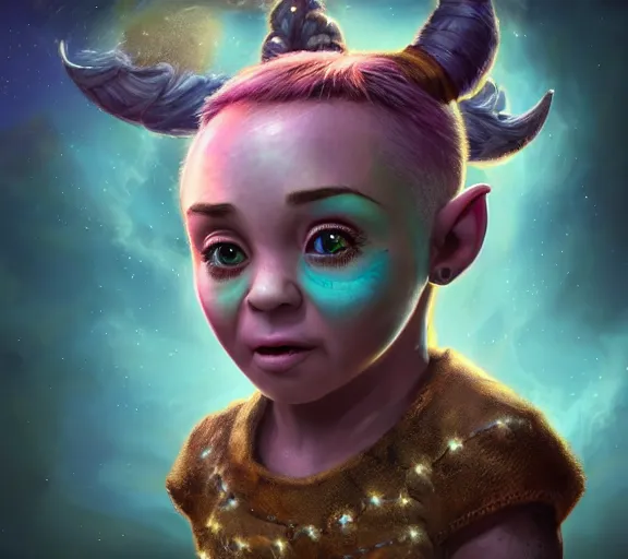 Prompt: an epic fantasy comic book style portrait painting of an extremely cute and adorable very beautiful nebulapunk miley cyrus as a halfling na'vi from avatar, character design by mark ryden and pixar and hayao miyazaki, unreal 5, daz, hyperrealistic, octane render, cosplay, rpg portrait, dynamic lighting, intricate detail, harvest fall vibrancy, cinematic