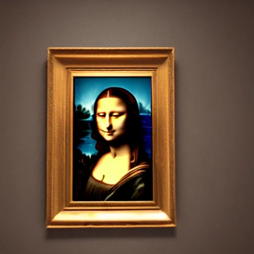 Image similar to Mona Lisa, Octane render 3d, unreal engine