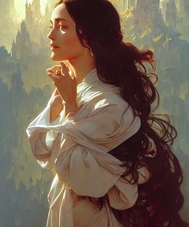 Prompt: a selfish TV evangelist, portrait, intricate, elegant, highly detailed, digital painting, artstation, concept art, smooth, sharp focus, illustration, art by artgerm and greg rutkowski and alphonse mucha