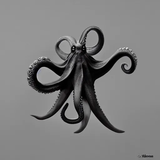 Image similar to octopus wrestling with a sphere, 5 5 mm