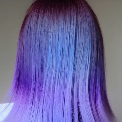 Prompt: beautiful gradient from light blue to airy purple