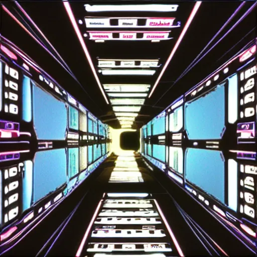 Prompt: “ a still of 2 0 0 1 a space odyssey, nintendo 6 4 graphics aesthetic ”