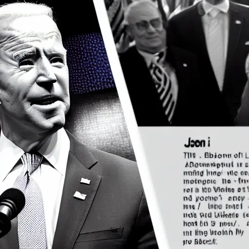 Image similar to joe biden black and white gigachad