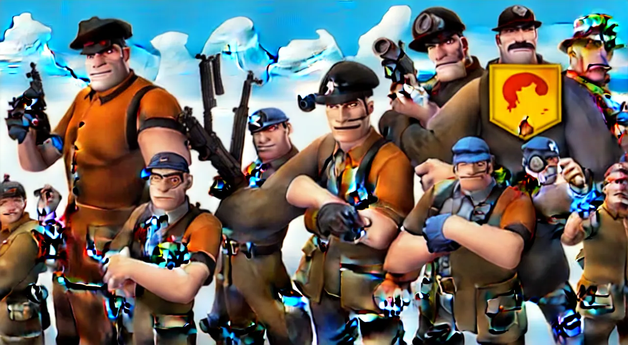 Image similar to team fortress 2