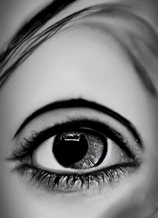 Image similar to portrait of a stunningly beautiful eye, [ [ [ ] ] ]