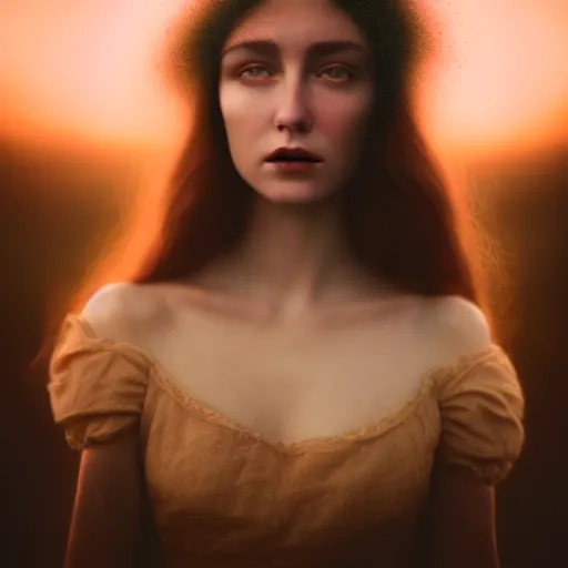 Prompt: photographic portrait of a stunningly beautiful eurasian gothic renaissance female in soft dreamy light at sunset, soft focus, contemporary fashion shoot, in a tim burton movie, by edward robert hughes, annie leibovitz and steve mccurry, david lazar, jimmy nelsson, extremely detailed, breathtaking, hyperrealistic, perfect face, octane render