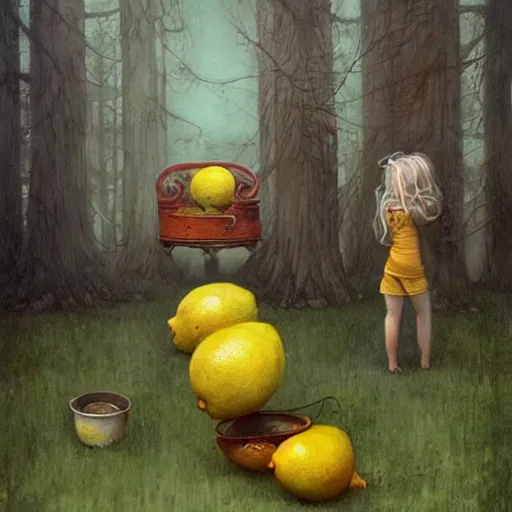 Prompt: when life gives you lemons by Esao Andrews